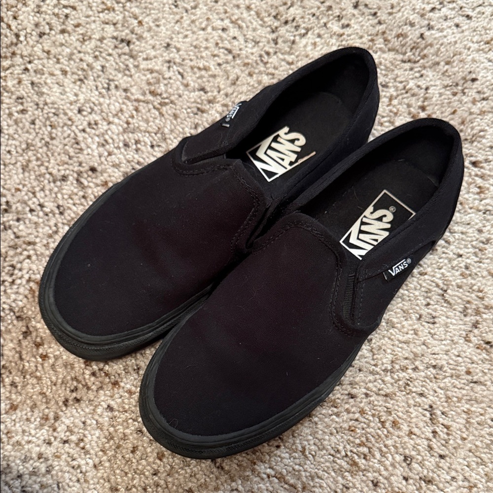 Vans Classic Women’s Black Slip-On Shoes